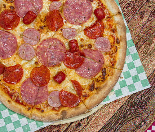 Pizza Cuatro salamis Europizza