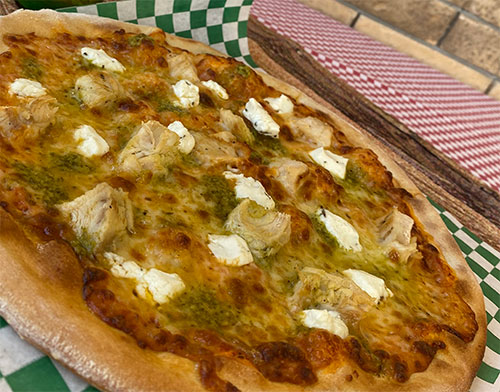 Pizza al pesto Europizza